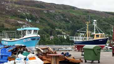 Boats at dry dock