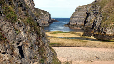 Beach at the Smoo Caves