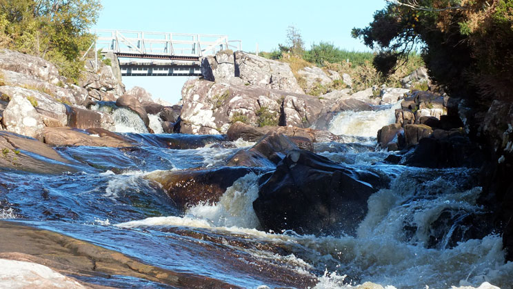 The falls at Keankullish