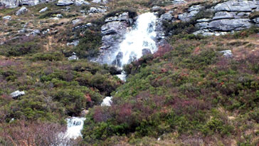 Water fall just off the A835