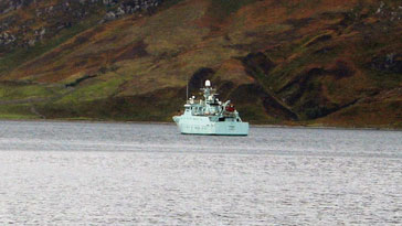 Fishery Protection Vessel - right click on image to get a new window displaying a 1920x1080 image to download