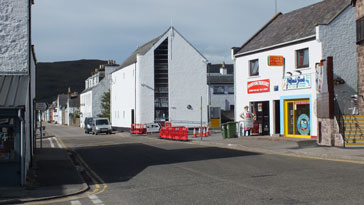 Butchers, Fish & Chips and staging for the car ferry