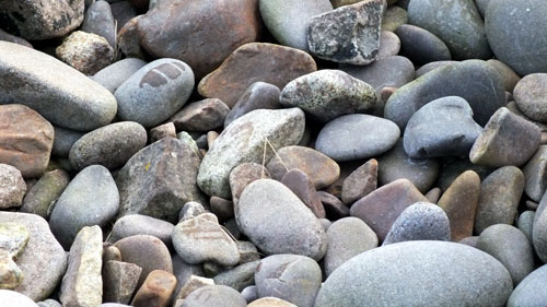 Pebbles from Smoo Cave beach