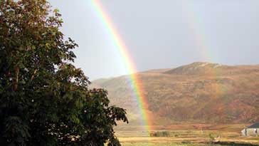 Rainbow over Strathkanaird