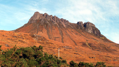 Stac Pollaidh 613mtrs