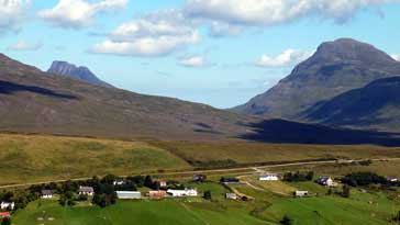 Scenic view of Strakanaird