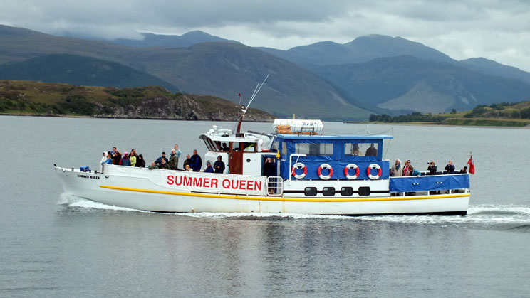 The Summer Queen - Boat trips around Isle Martin